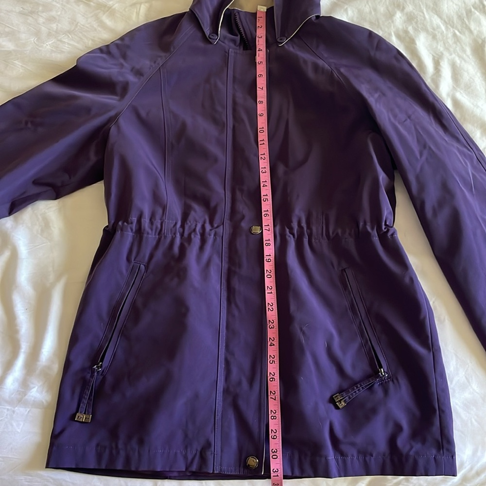 Croft&Barrow Purple Rain Coat